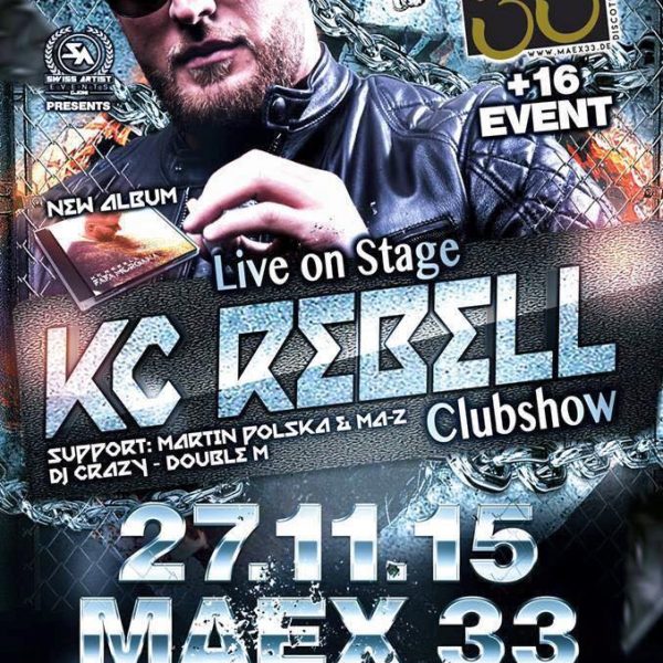 KC Rebell – live on stage