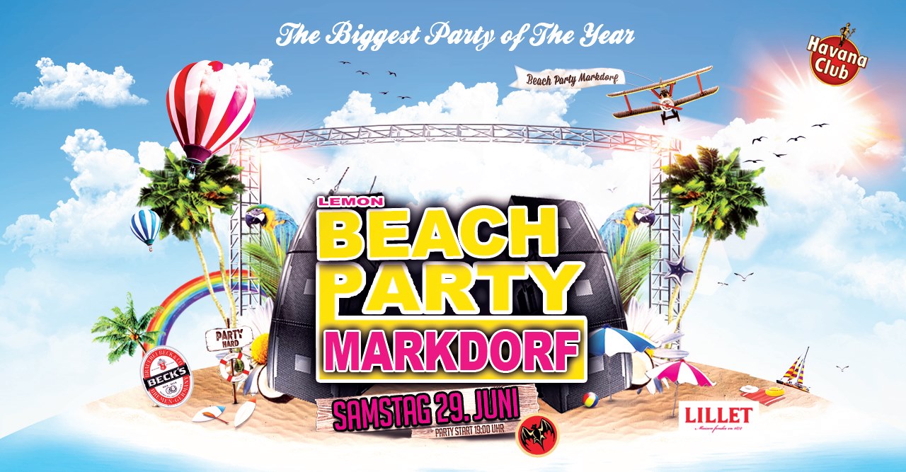 Lemon Beach-Party Markdorf 🏝2019