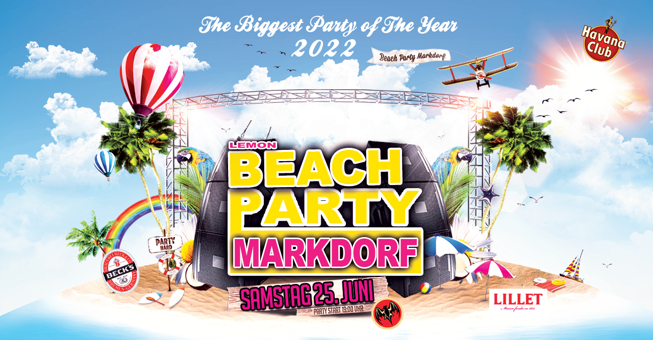 Lemon Beach-Party Markdorf 🏝 2022